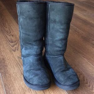 Black Tall Uggs